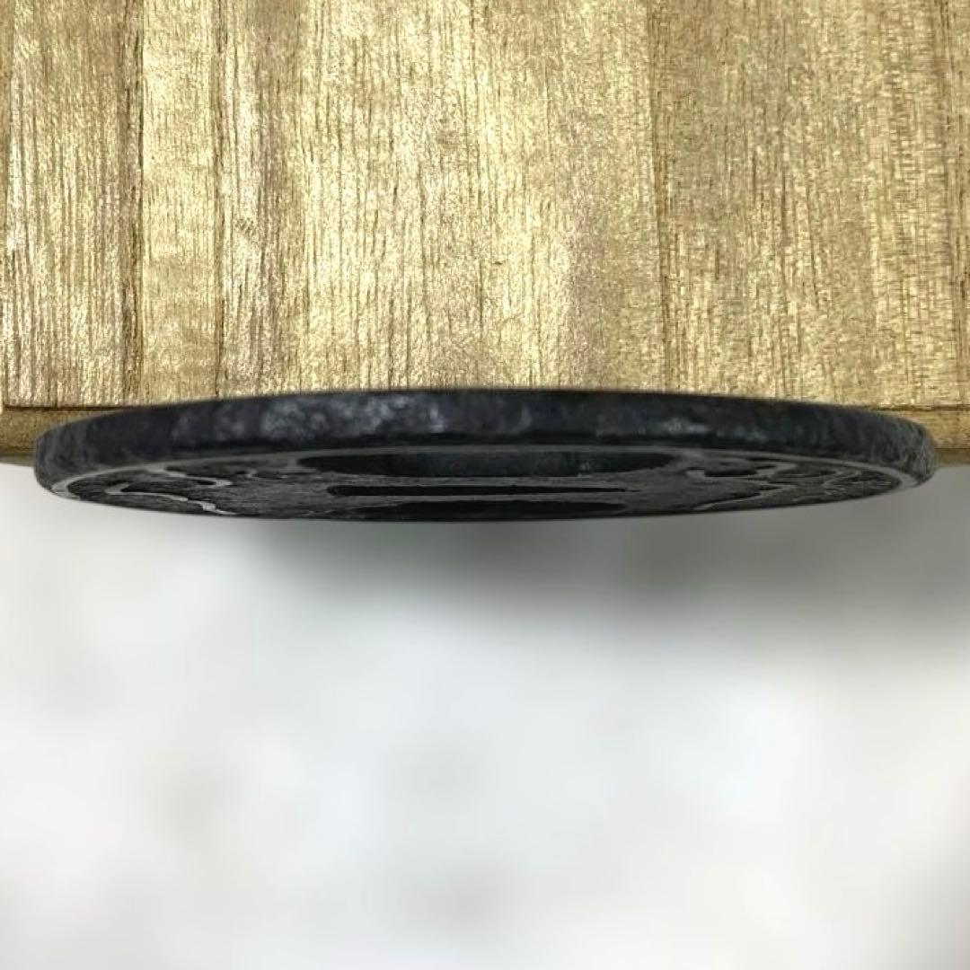 B-52 鍔　金象嵌　武具　刀装具　日本刀　骨董品　時代物　美術品　工芸品