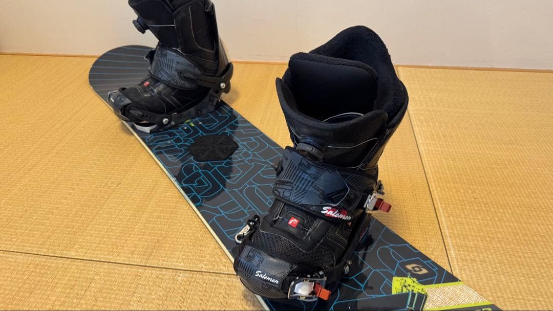 サロモンシークエンススノボード156cmブーツ26.5cm 3点セット