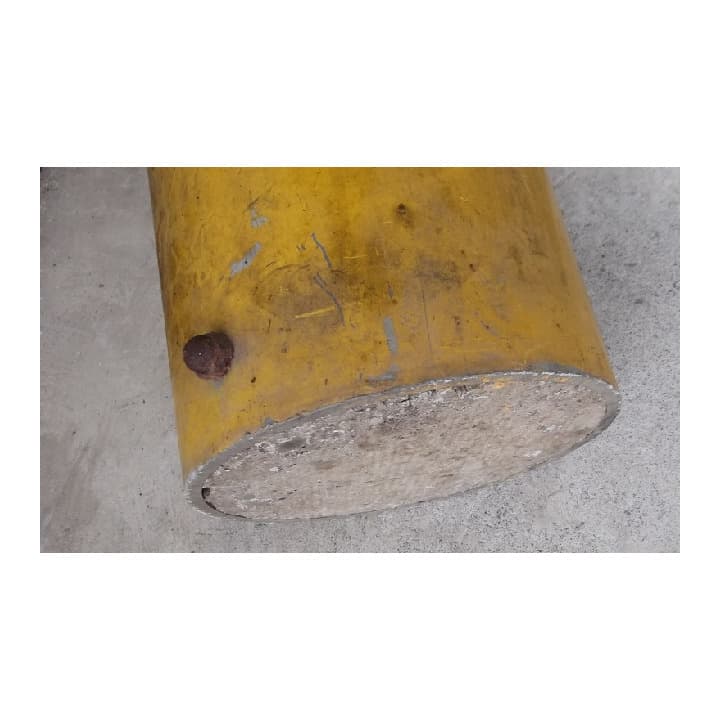 希少■(財)道路施設協会◆高速道路SA/PA使用●円筒型灰皿★払下品