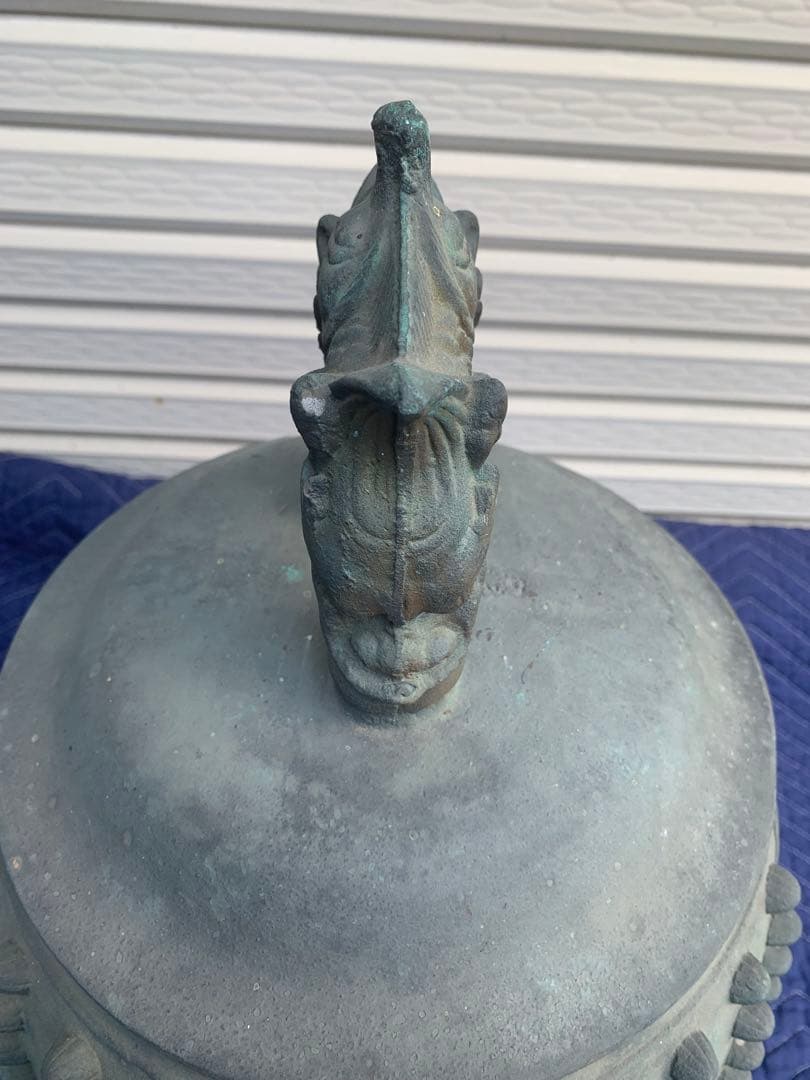 eyeknow74　釣鐘　半鐘　警鐘　青銅製　古銅半鐘　直接手渡し