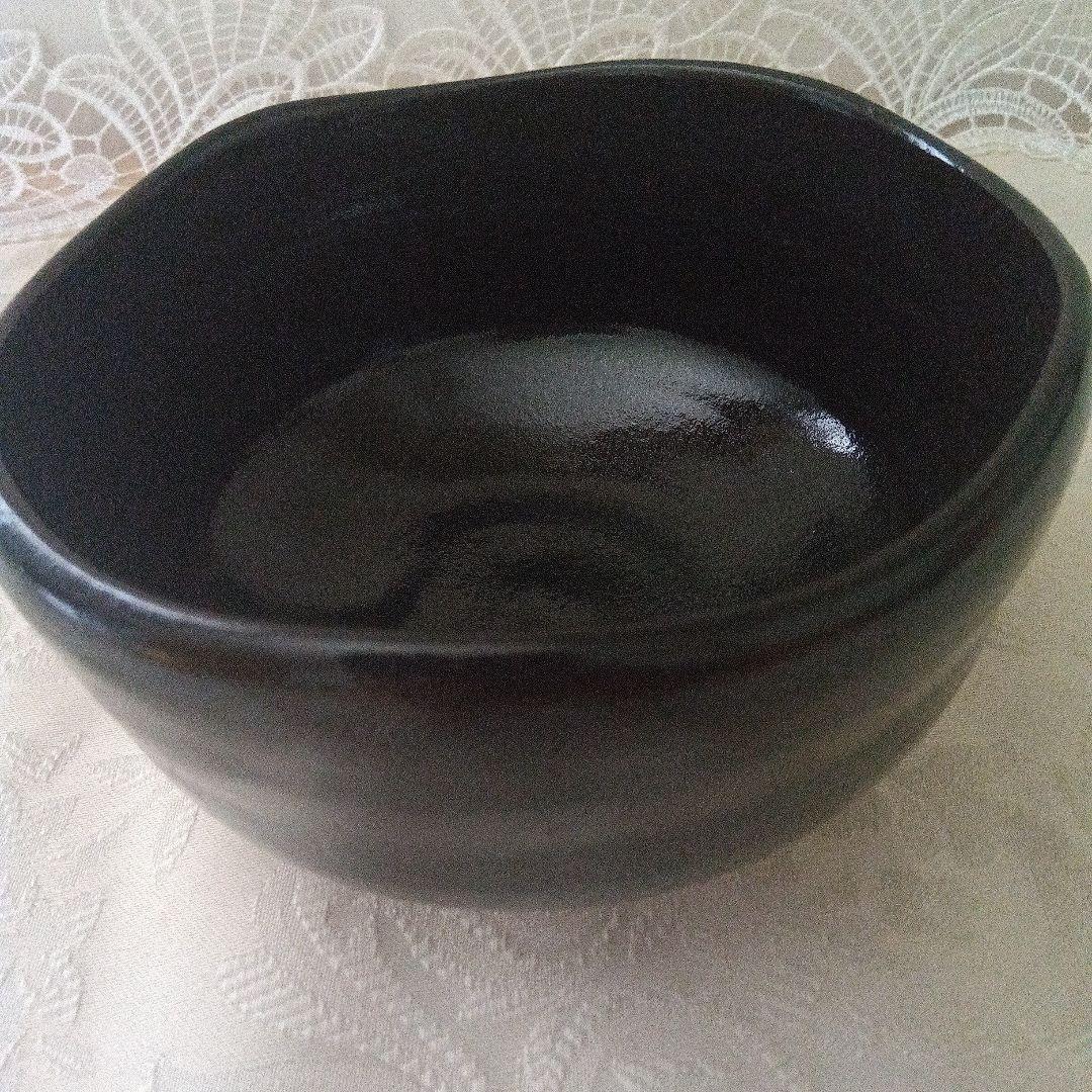 楽七造り　黒楽茶碗　在銘　茶道具　美品