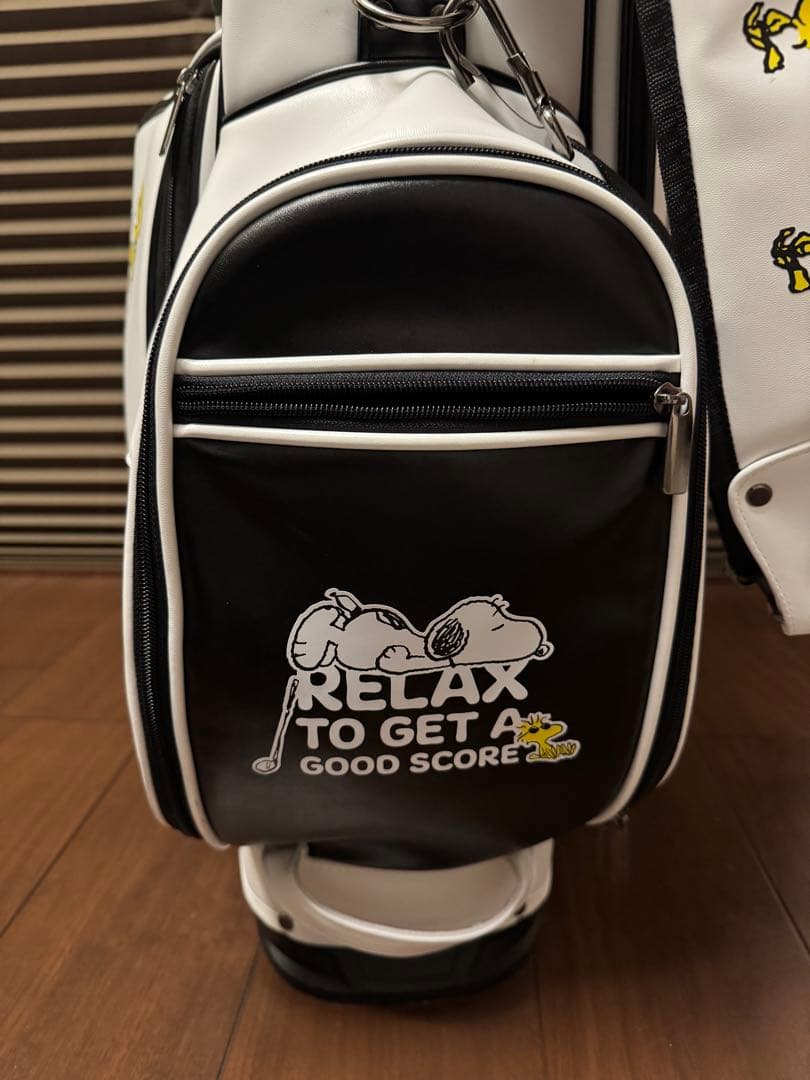 スヌーピーゴルフスタンド式キャディバッグ