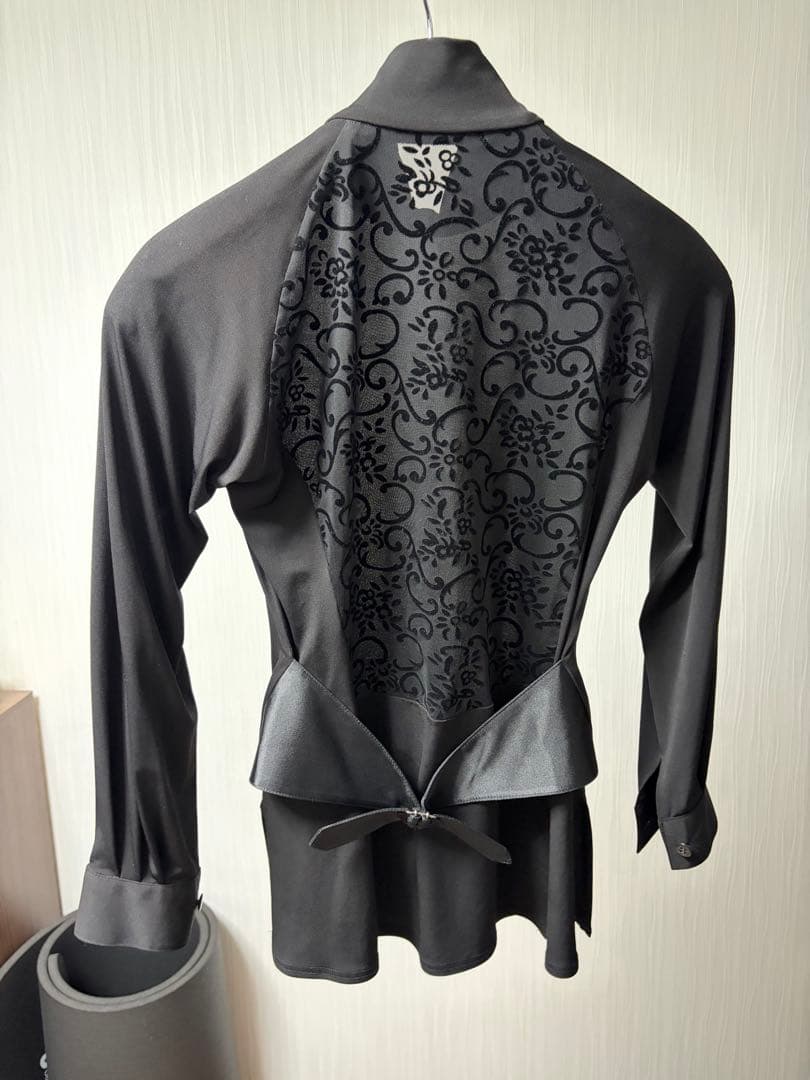 【新品ラテシャツ】社交ダンス競技用ラテンアメリカンシャツ