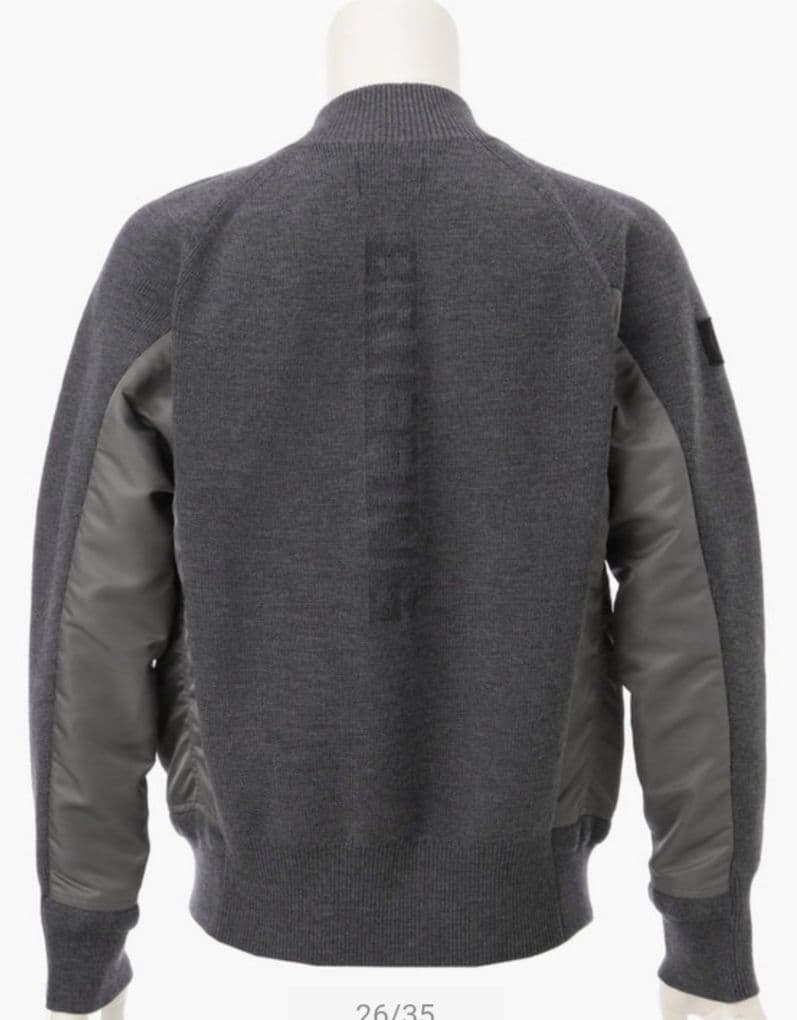 【新品】ブリーフィングゴルフ ニット ブルゾン Ｍ ジャケット