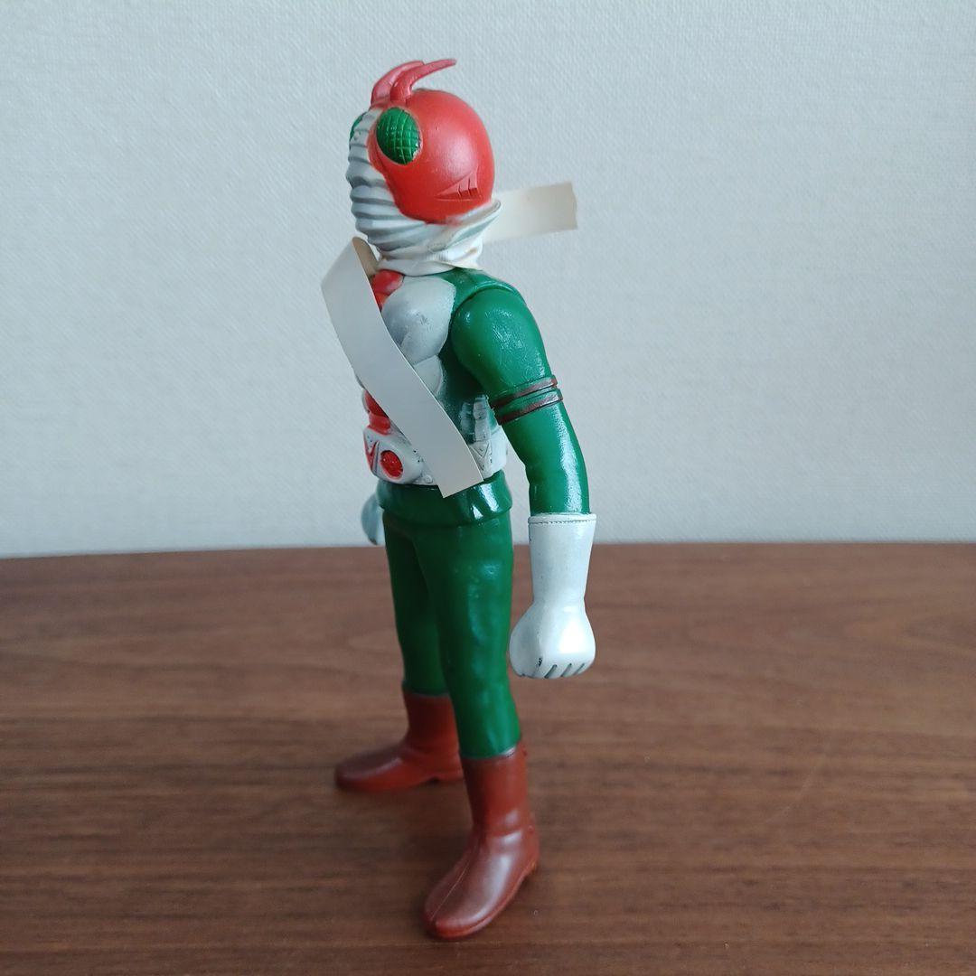 当時物　ポピー（バンダイ）製「仮面ライダー」希少ソフビフィギュア５体セット