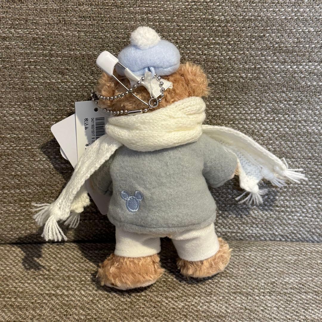 ダッフィー ダンシングスノーフレークス ぬいぐるみバッジ