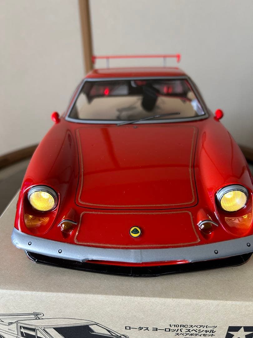 ロータスヨーロッパ　タミヤラジコンボディMシャーシ用