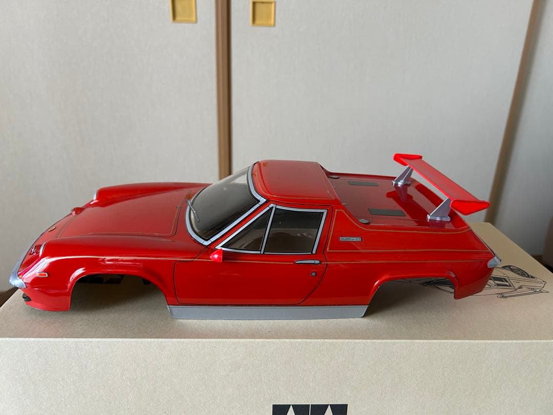 ロータスヨーロッパ　タミヤラジコンボディMシャーシ用