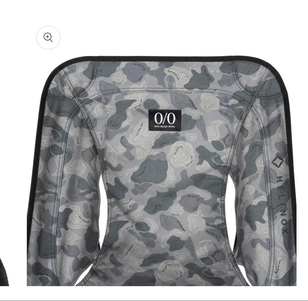 ネルデザインワークス× HELINOX チェアワン (re)　TOPOカモグレー