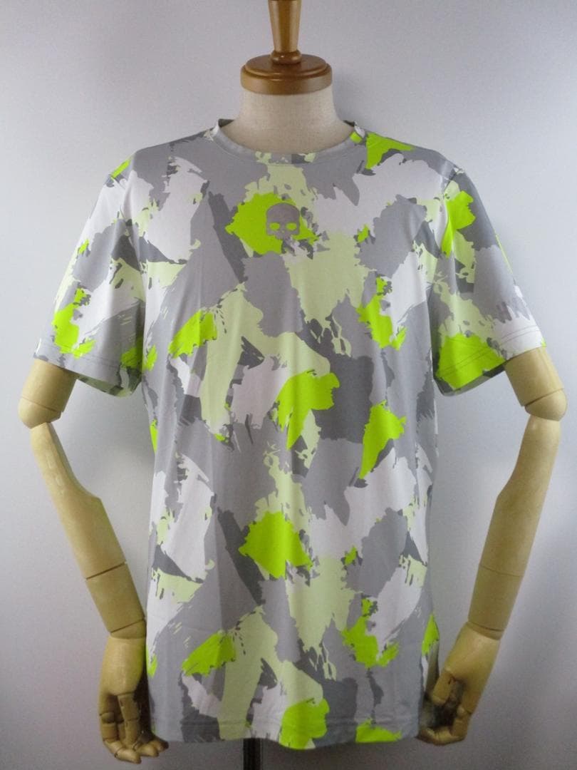 【ハイドロゲン・テニス】ブラッシュ・カモ・テックＴシャツ★未使用☆XL★送料無料