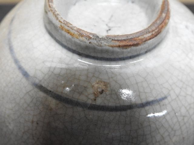 笠原染付茶碗　保存箱　ＭＡ41