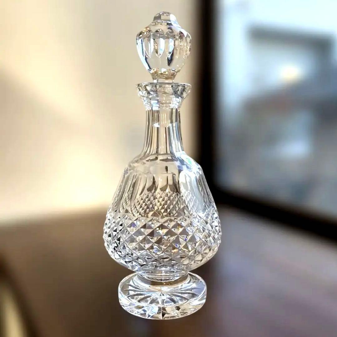 新品 欧州高級ブランド切子クリスタルガラス 非常に美しいブランデーデキャンタ