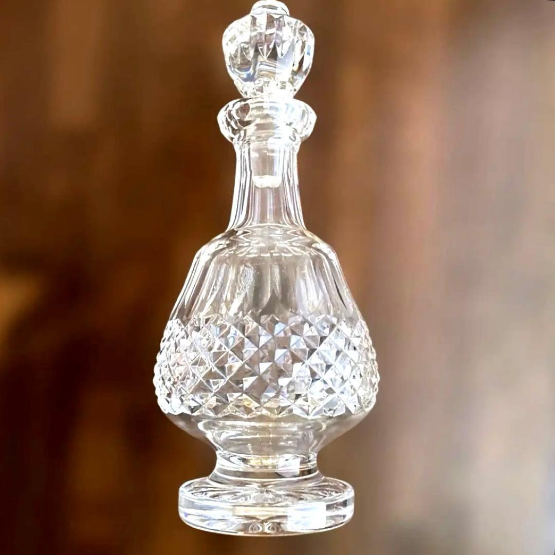 新品 欧州高級ブランド切子クリスタルガラス 非常に美しいブランデーデキャンタ