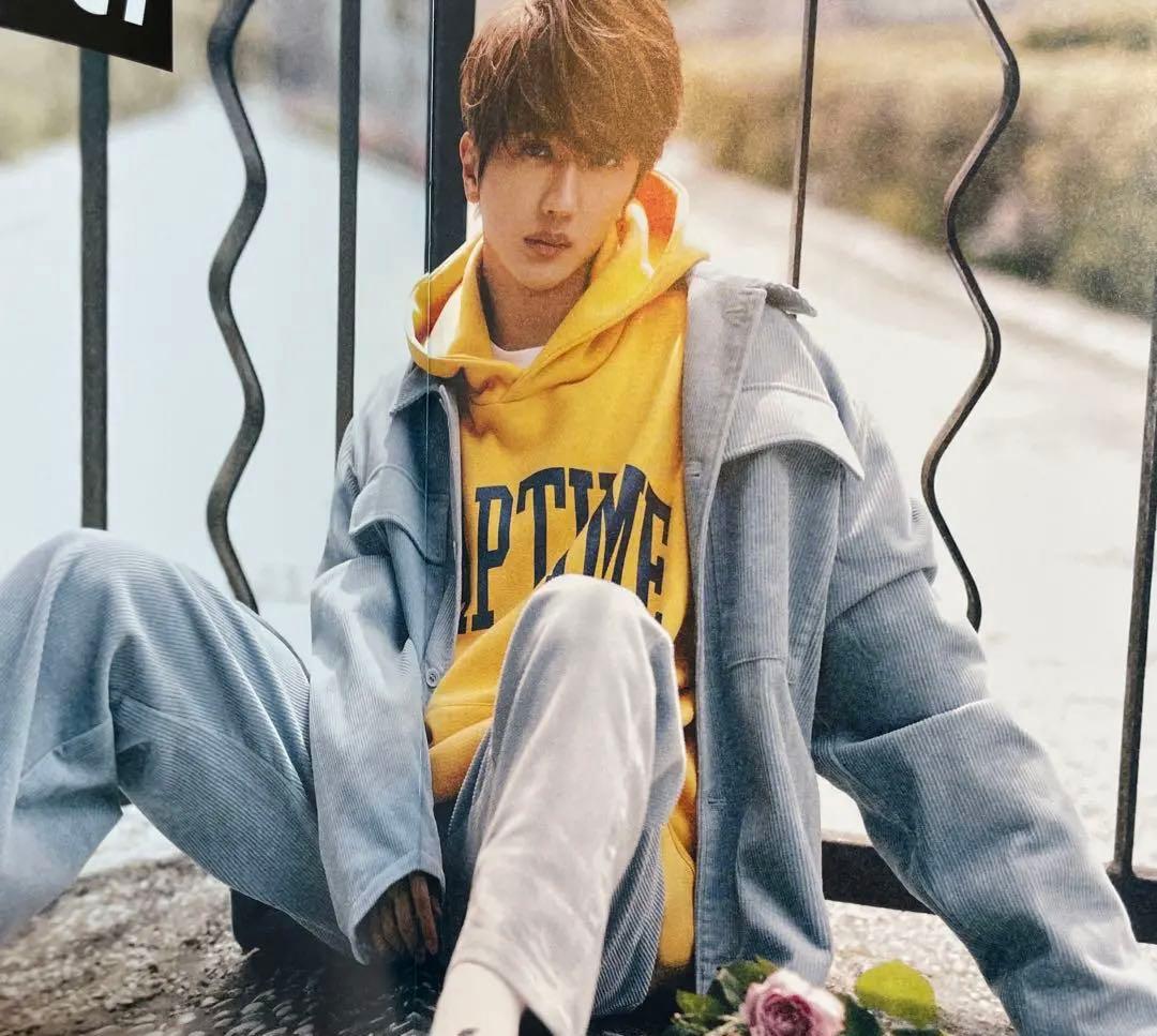 ナップタイム　naptime. Nissy パーカー　イエロー　ピンク