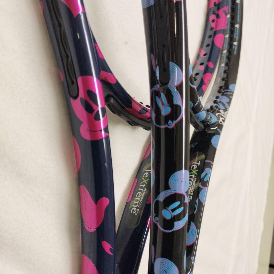 ミッキーマウス テニスラケット 2本セット