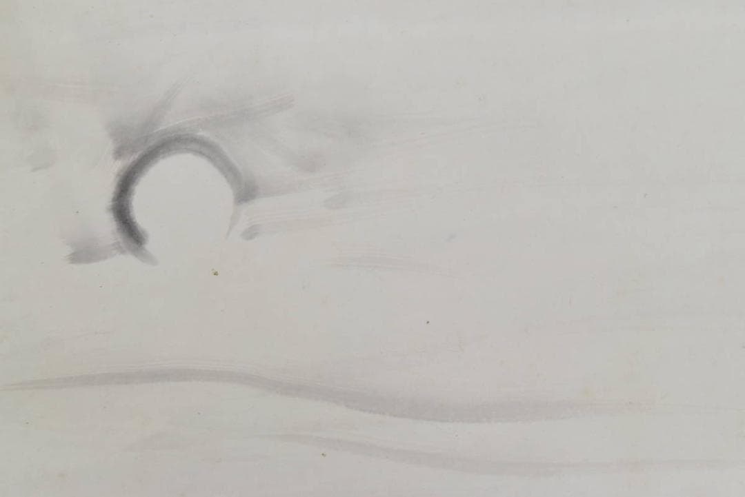 作者不詳/砧図/掛軸/名家伝来/AB-48