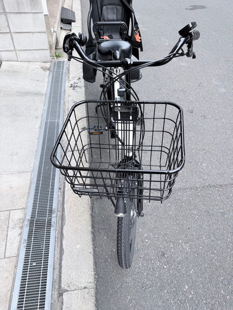 大阪府　子供乗せ　パナソニック　電動自転車　チャイルドシート付き