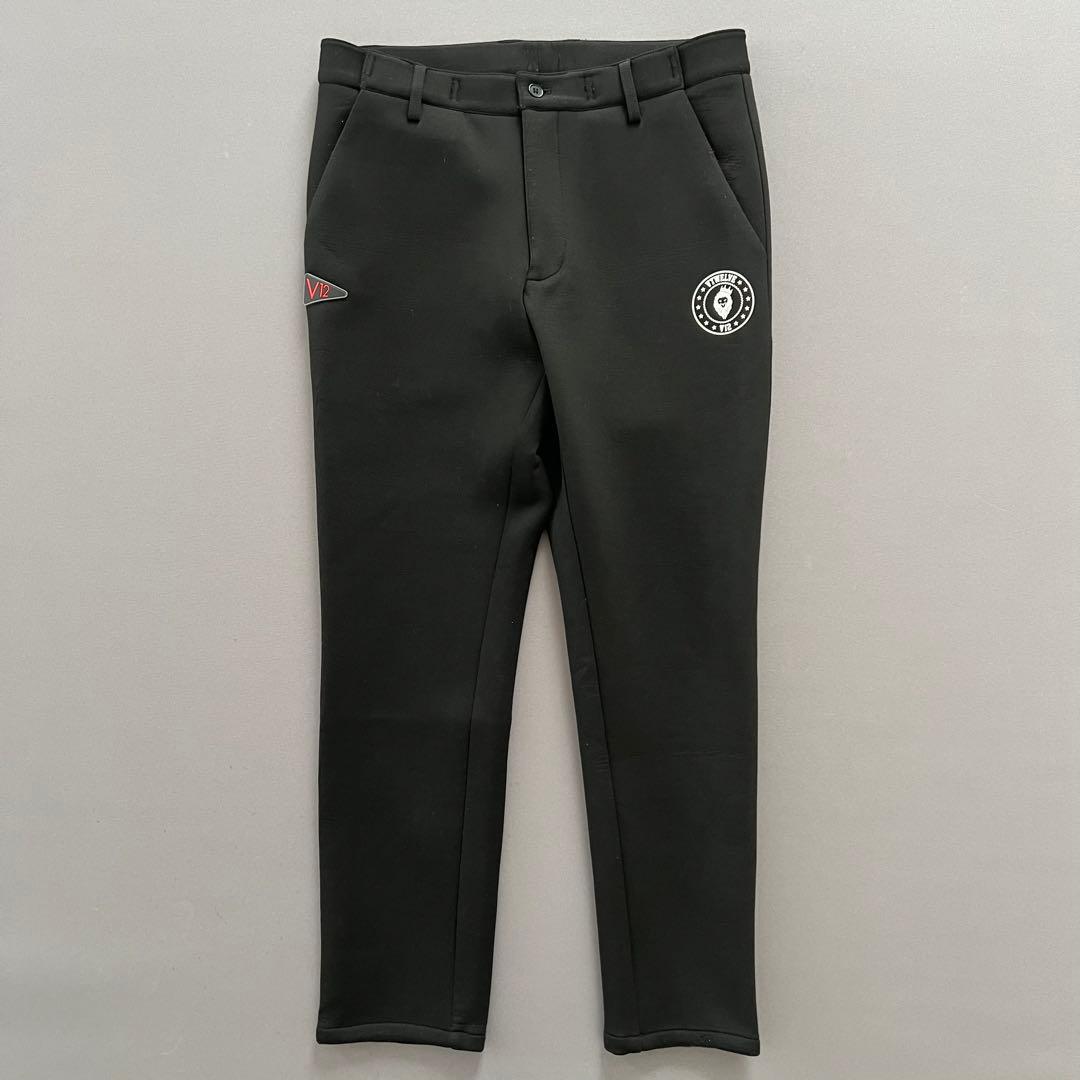 V12 ヴィトゥエルブ セットアップ　ダンボールニット　メンズ　ゴルフ　裏起毛