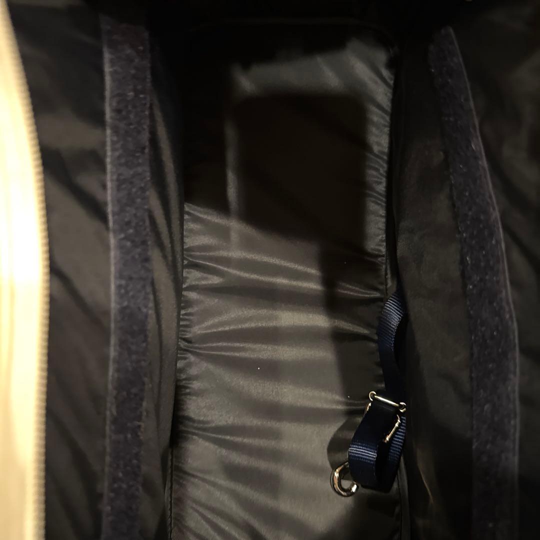 Lee ストライプキャリーバッグ