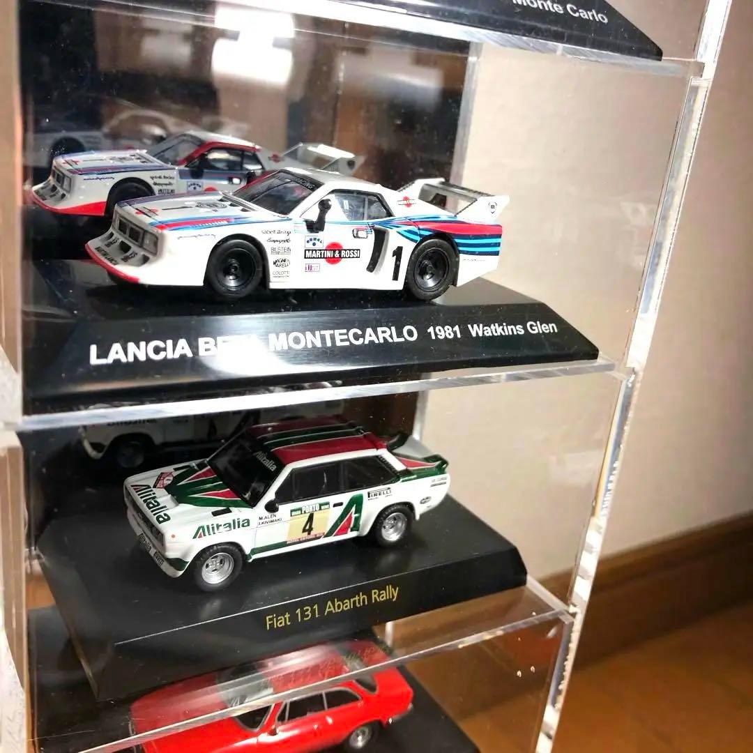 Cm’s 京商1/64ラリカーLANCIA FiatALFA12台セットケース付