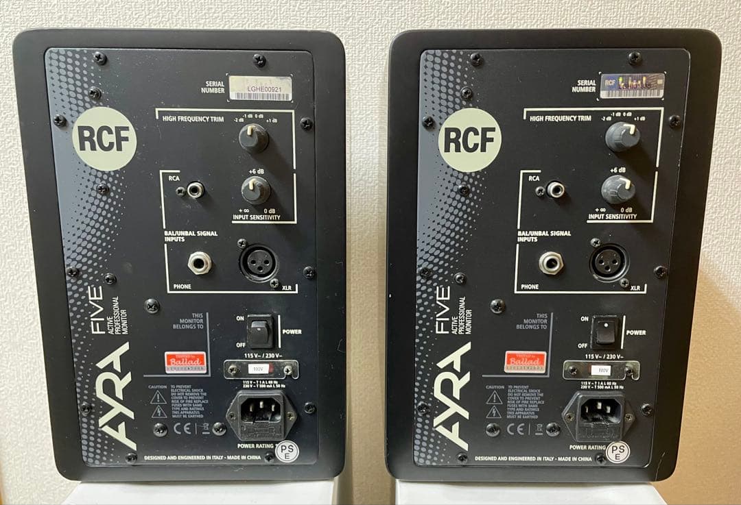 RCF AYRA FIVE 5 モニタースピーカー