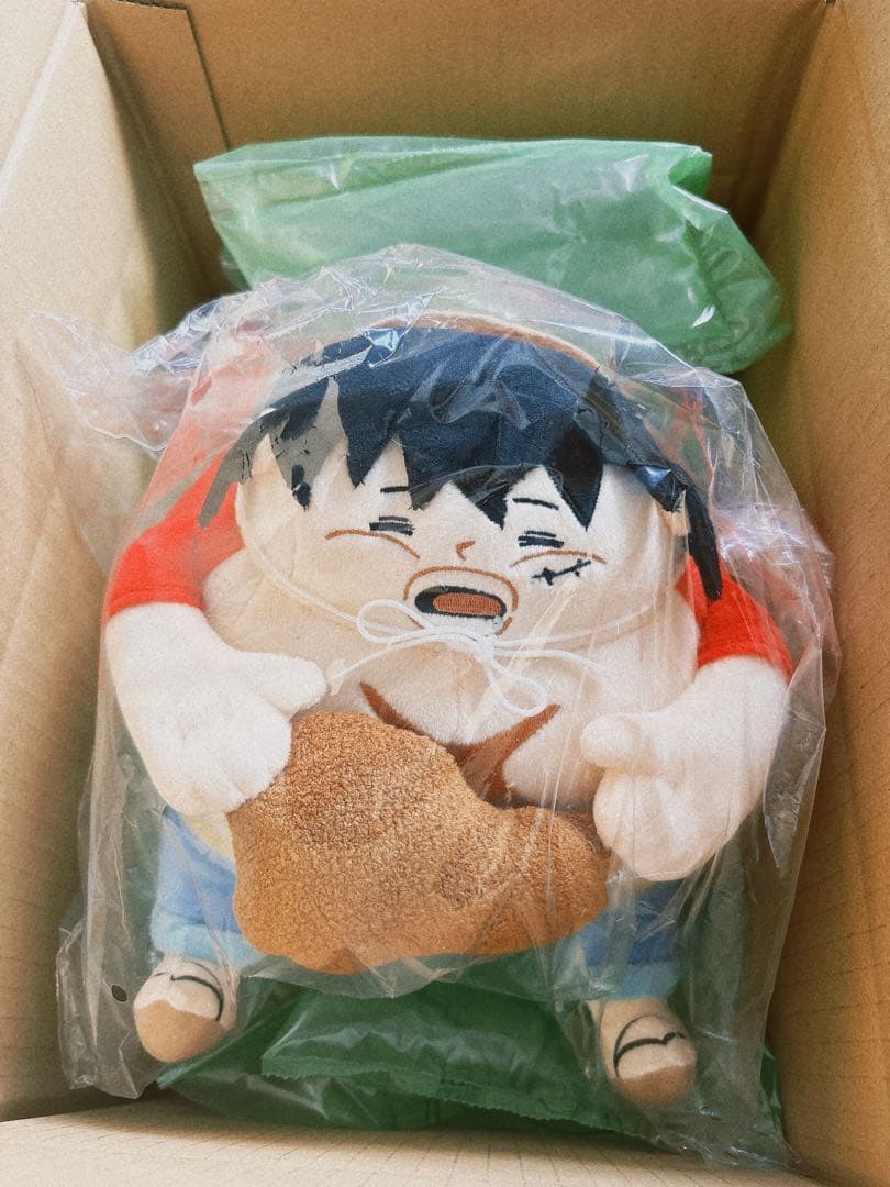 満腹ルフィ ぬいぐるみ 揚げ物キャンペーン