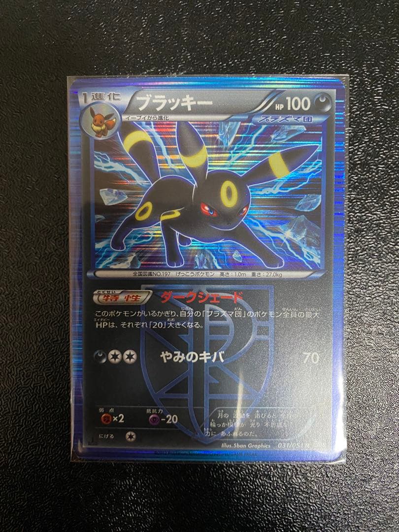 【超稀少】ポケモンカード ブイズ 1ed プラズマ団 【極美品】