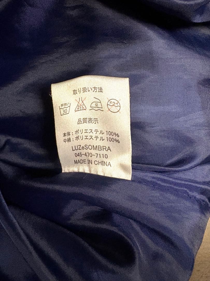 ルースイソンブラ ベンチコート ネイビー