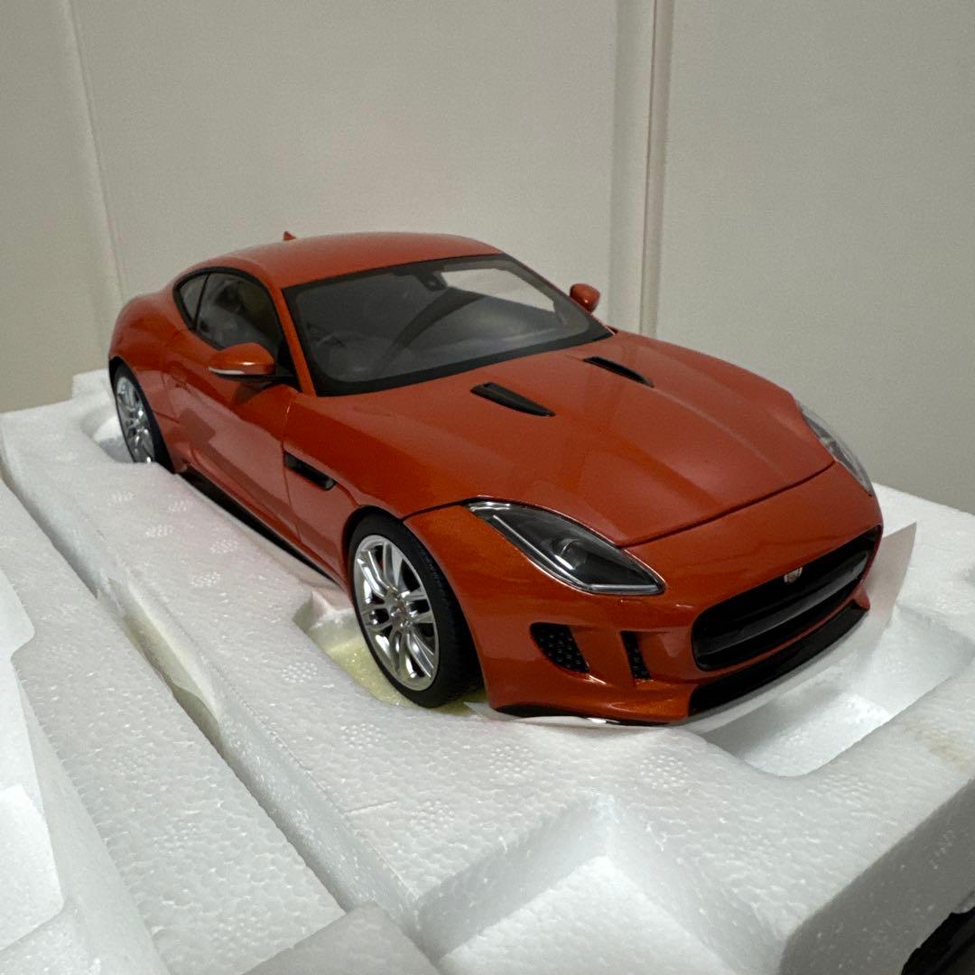 Autoart 1/18 ジャガー F-TYPE Rメタリックオレンジ