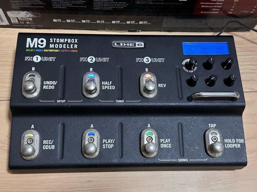 Line 6 M9 Stompbox Modeler マルチエフェクター