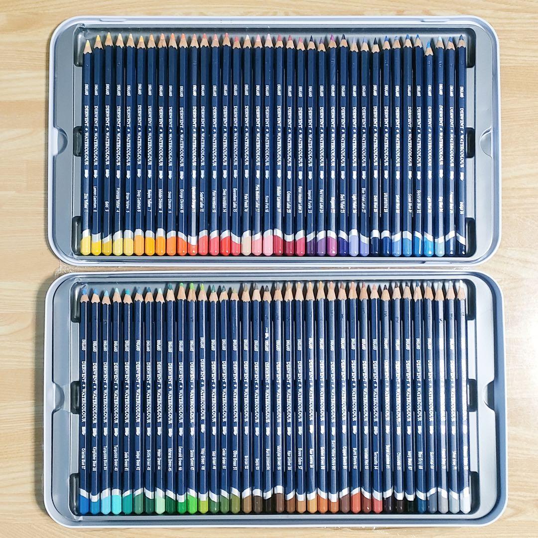 ダーウェント ウォーターカラーペンシル 72色セット 水彩色鉛筆
