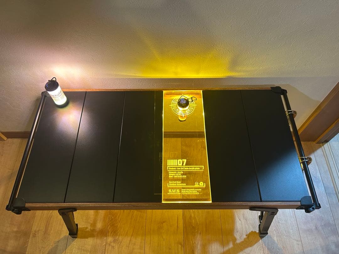 折りたたみ式　IGT規格　アウトドア　アルミキャンプテーブル