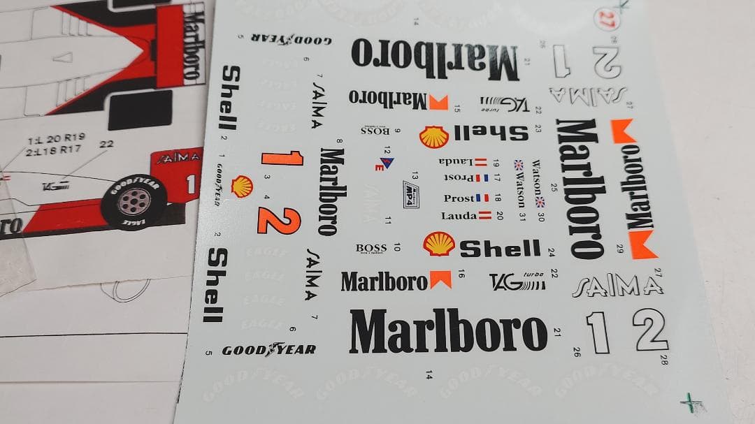 スタジオ27 マクラーレンMP4/2B 1985年