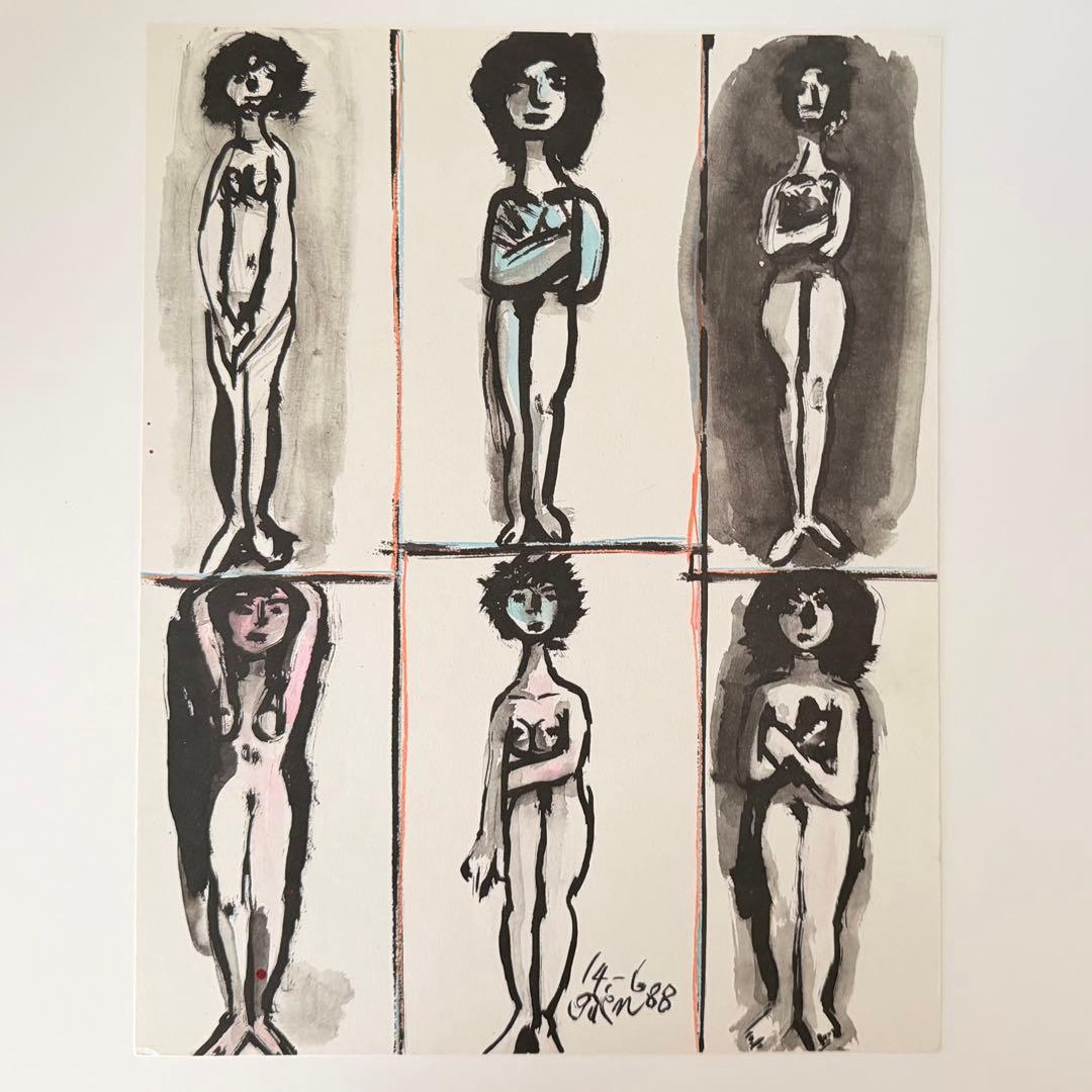 猪熊弦一郎リトグラフ作品