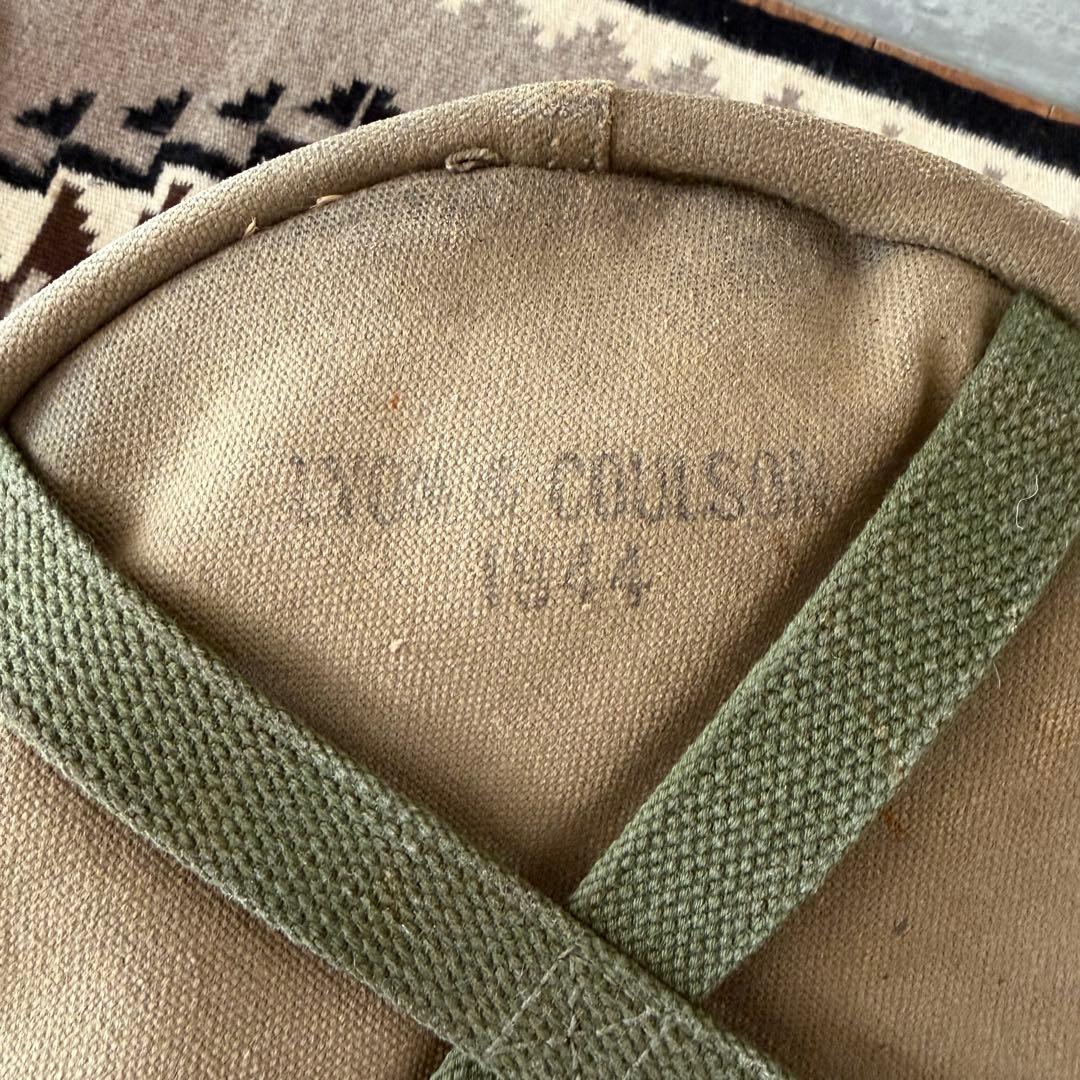 40s 1944 ミリタリー キャンバス バケツ バケット US アンティーク