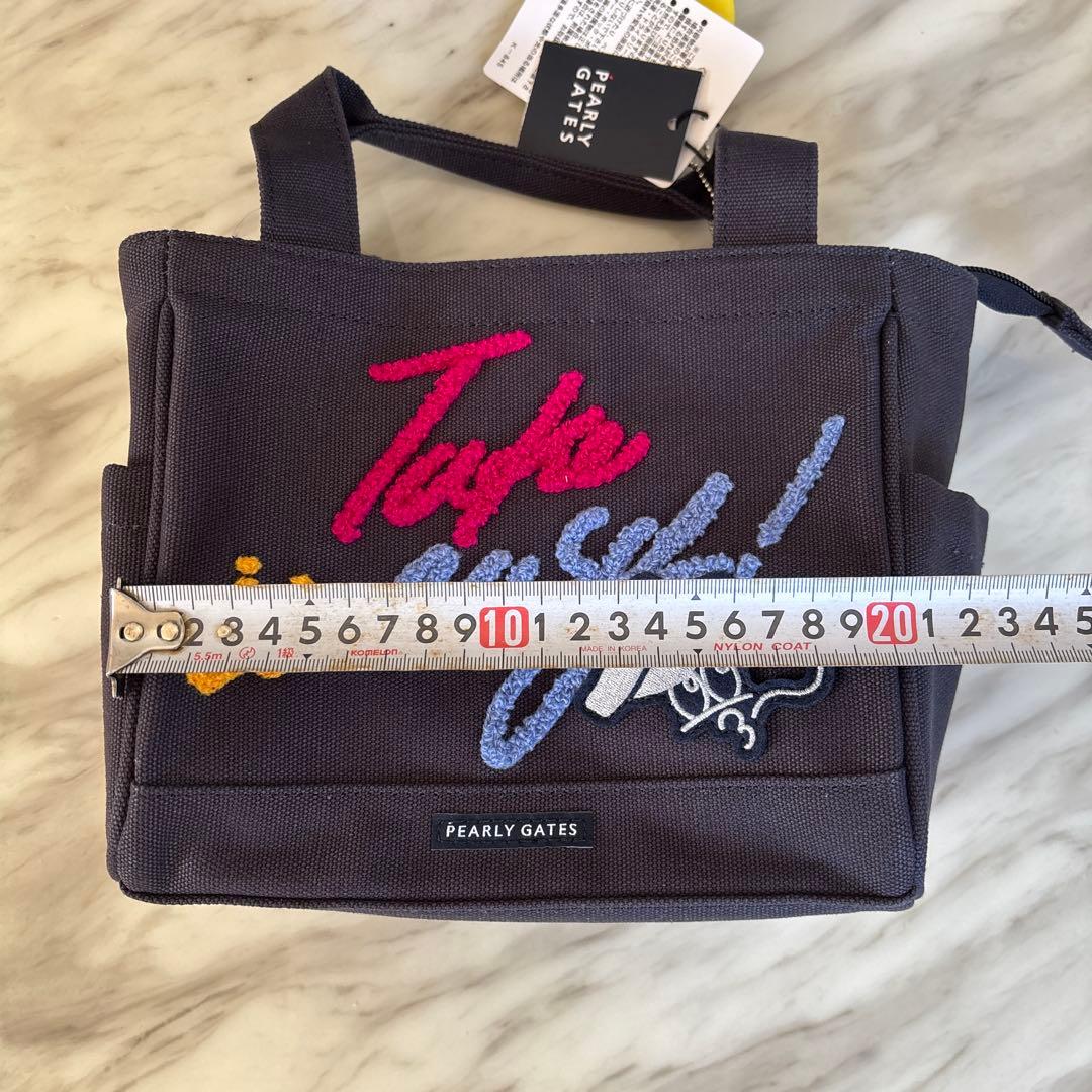 値下げ［新品］PEARLY GATES ダークグレー バッグ