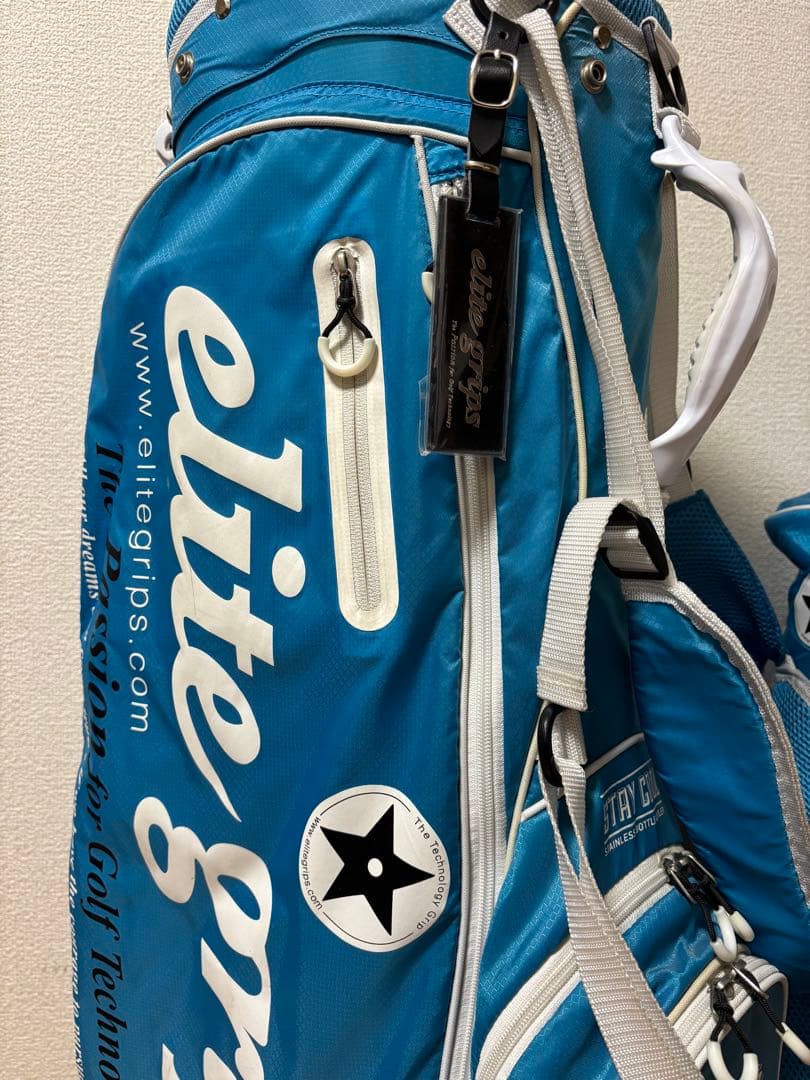 希少 elite gripsエリートグリップ 軽量スタンドキャディバック