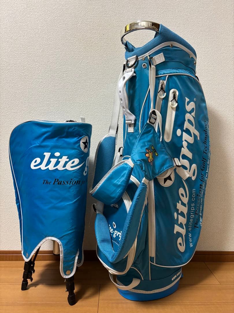 希少 elite gripsエリートグリップ 軽量スタンドキャディバック