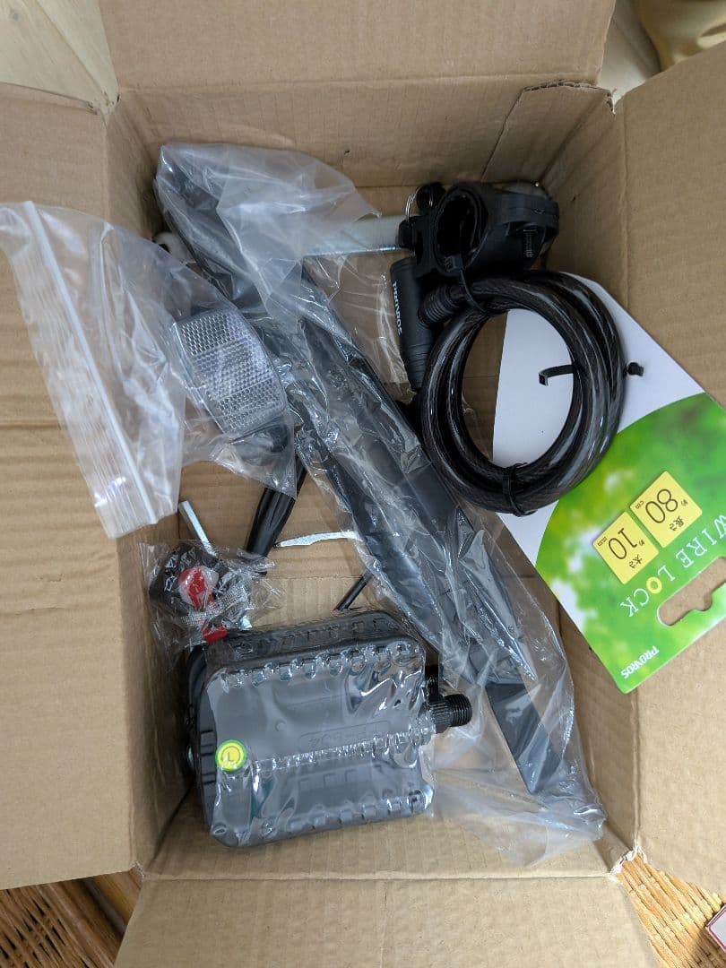 自転車　クロスバイク　未使用品　26インチ