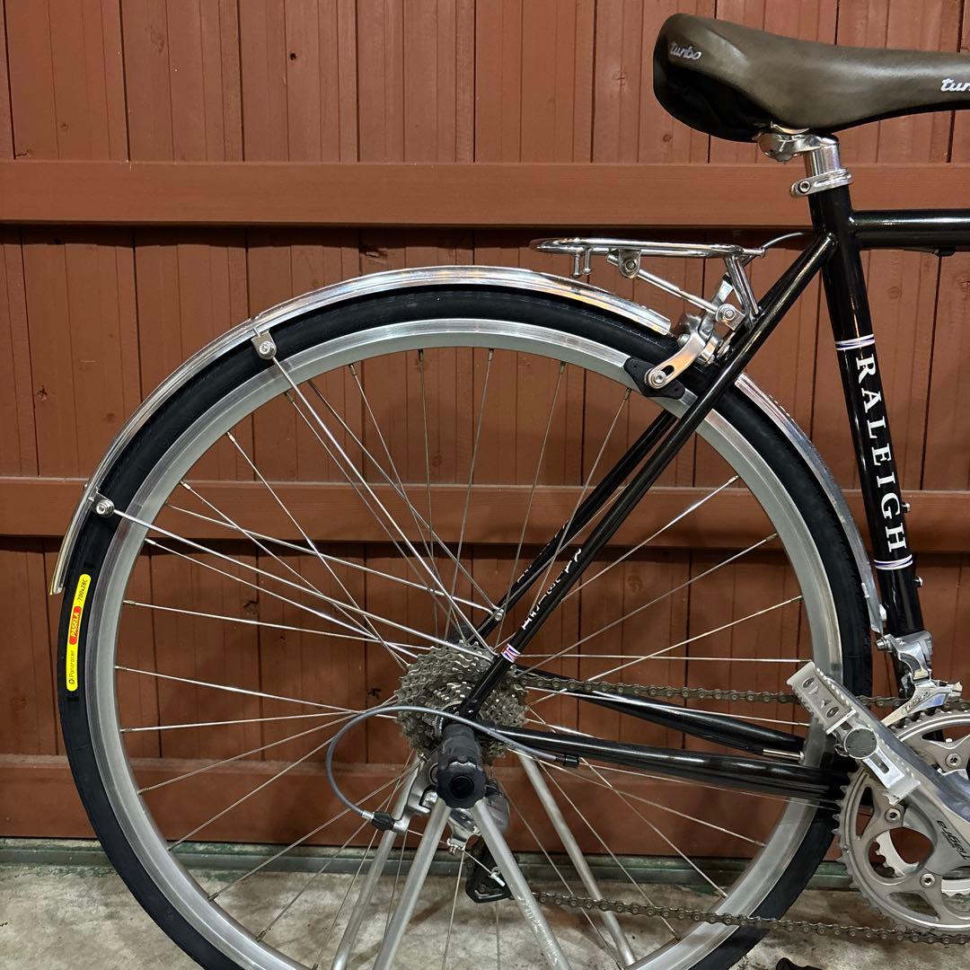 Raleigh ラレー用　純正前後フェンダーと純正リアキャリア