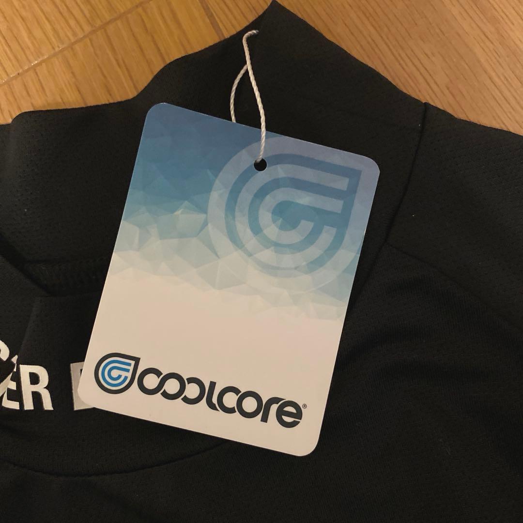 パーリーゲイツ☆新品 マスターバニー クールコア微メッシュモックネックカットソー