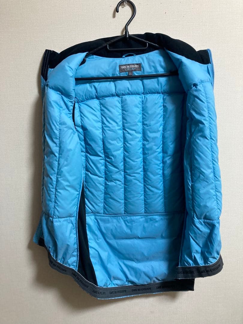 カフェドシクリステ　ALEXIA unisex ダウンジレ　L サイクルウエア