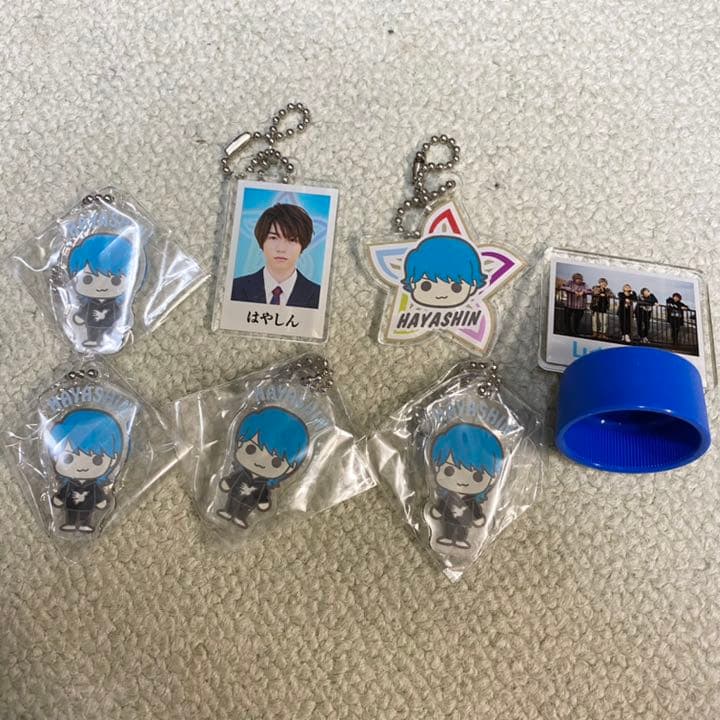 レイターズ はやしん 缶バッジ アクリルキーホルダー