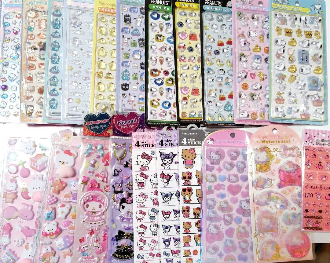 【正規品】ボンボンドロップシール　他２１枚