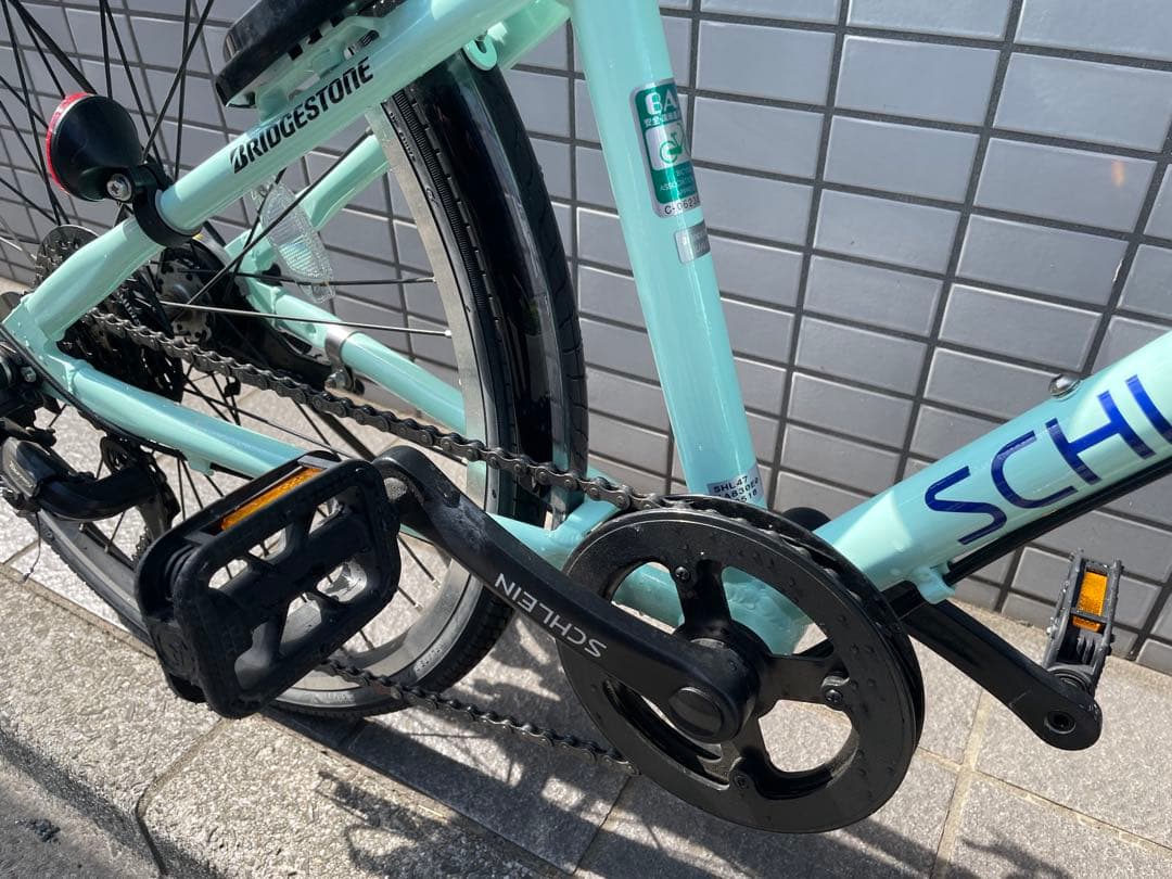 kirarin 　美品　SCHLEIN ミストグリーン 自転車 24インチ