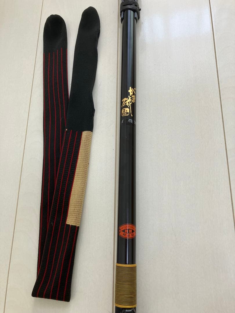 【希少・美品】がまかつ 初代 がま磯 レッド(RED) 2号 5.0m