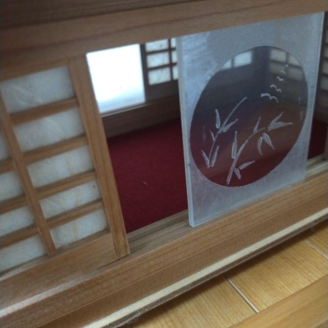 【美品】屋形船　木工職人　手仕事　木工細工　舟盛り