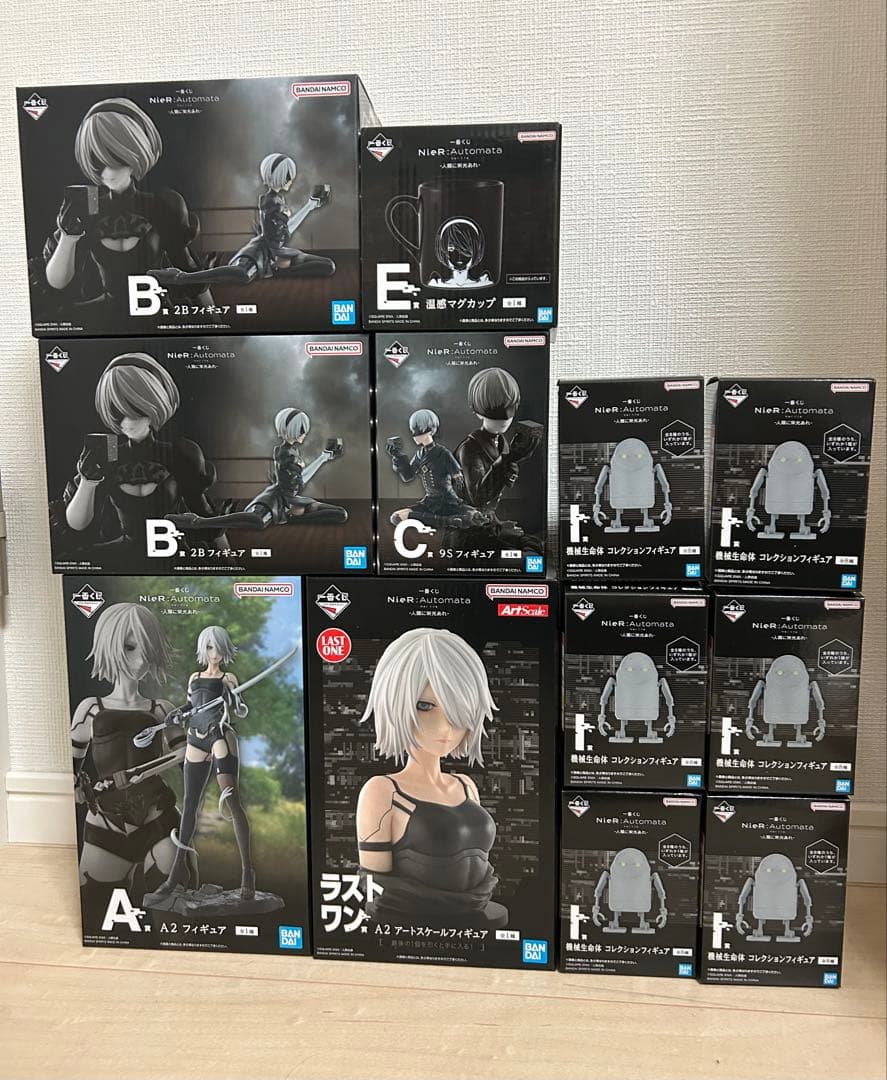 NieR:Automata Ver1.1a -人類に栄光あれ- 一番くじ　まとめ