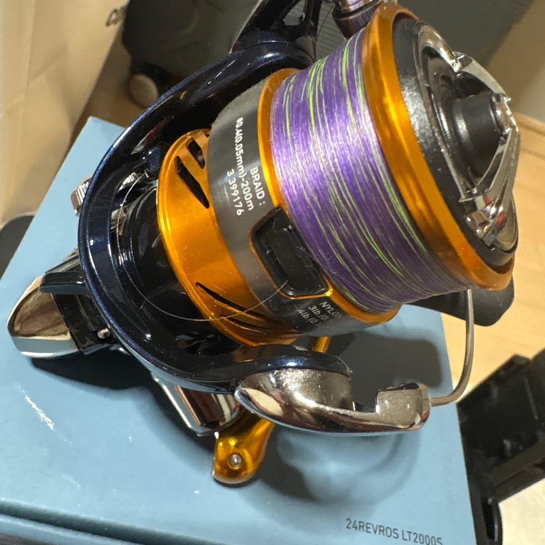 アジングセット　ワーム　リール リール.レブロスLT2000S 魚種メタル