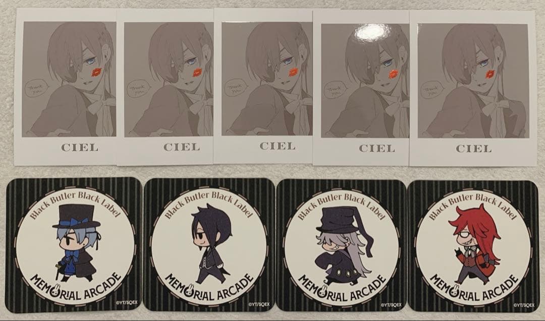 黒執事　まとめ売り　シエル・セバスチャン・葬儀屋メイン